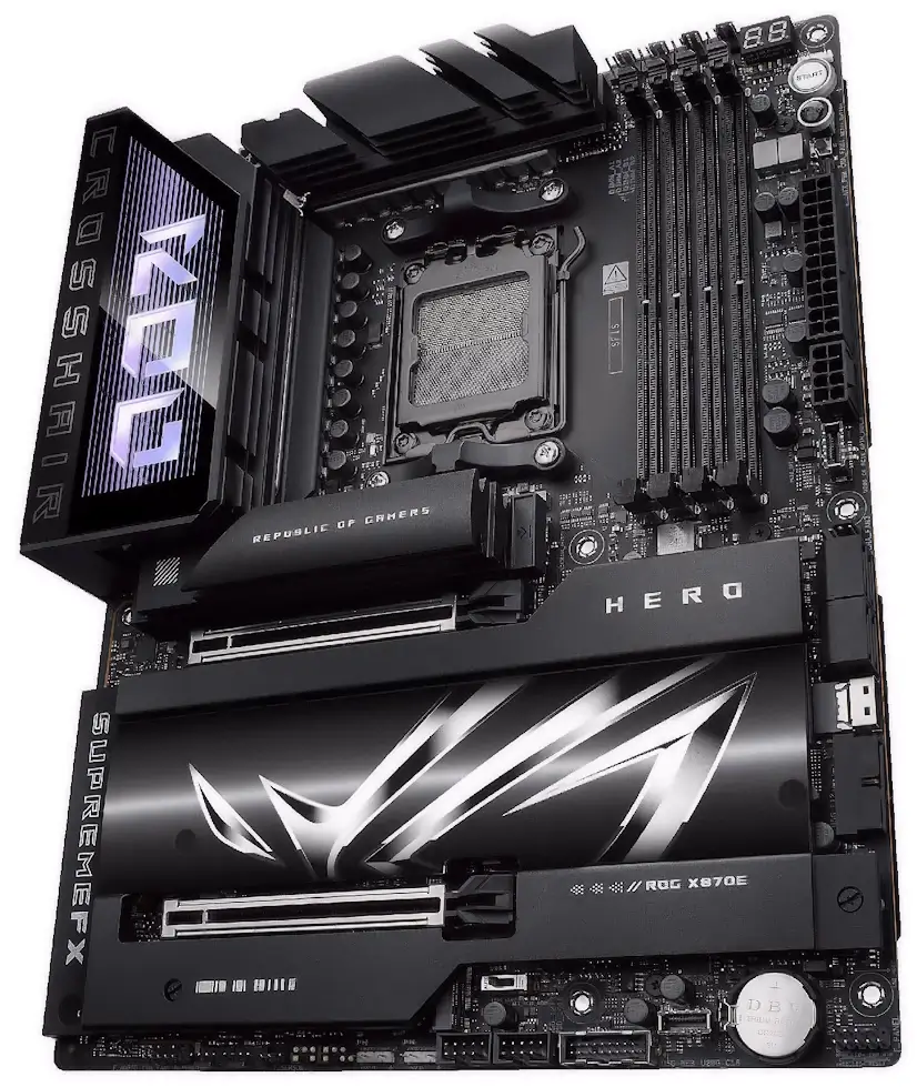 Rascafría PC - Montaje Placa Base ASUS ROG CROSSHAIR X870E DARK HERO Rascafría