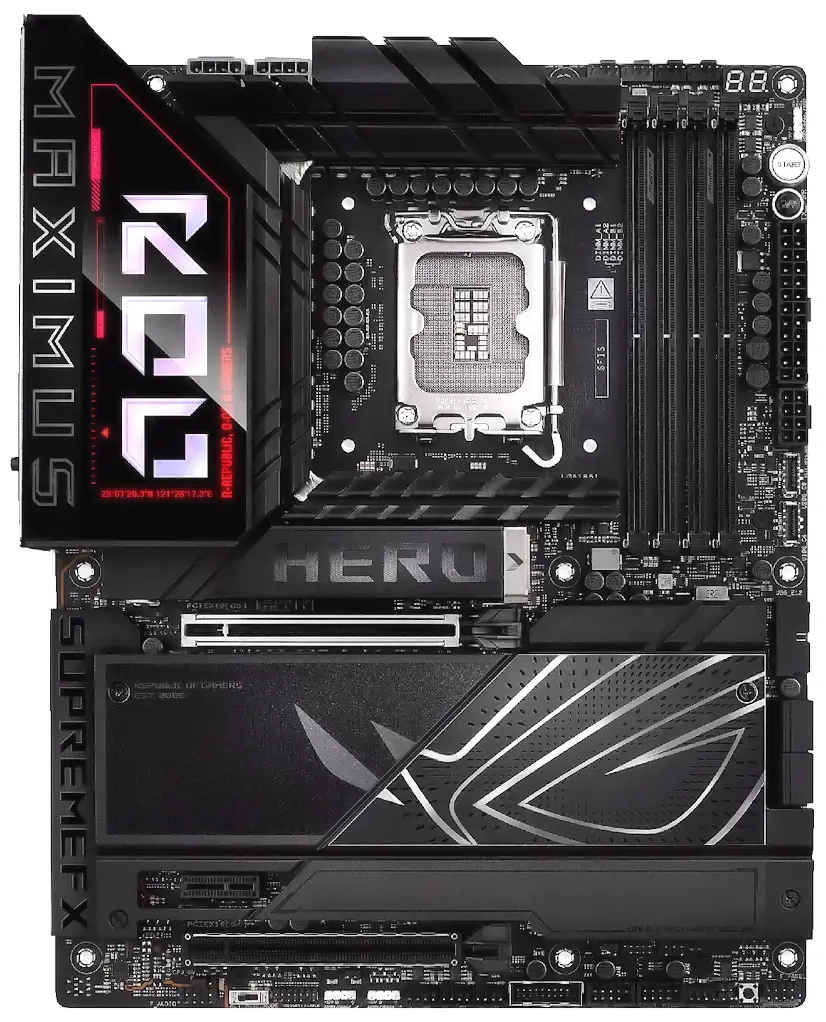 Rascafría PC - Montaje Placa Base ASUS ROG Z890 MAXIMUS HERO Rascafría