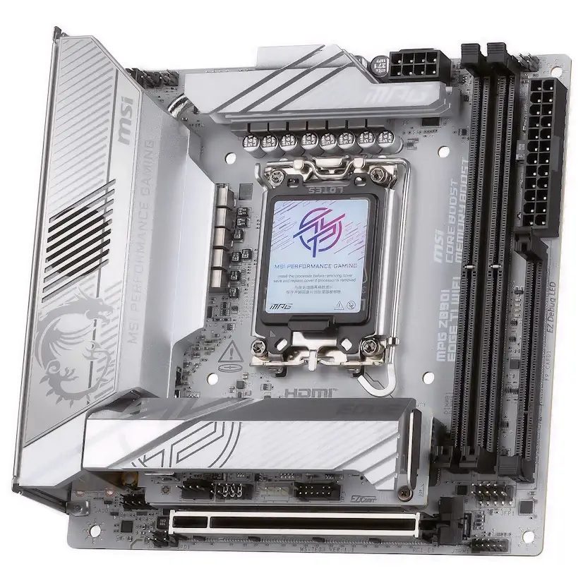 Montaje Placa Base MSI MPG Z890I EDGE TI WIFI Gaming PC Rascafría